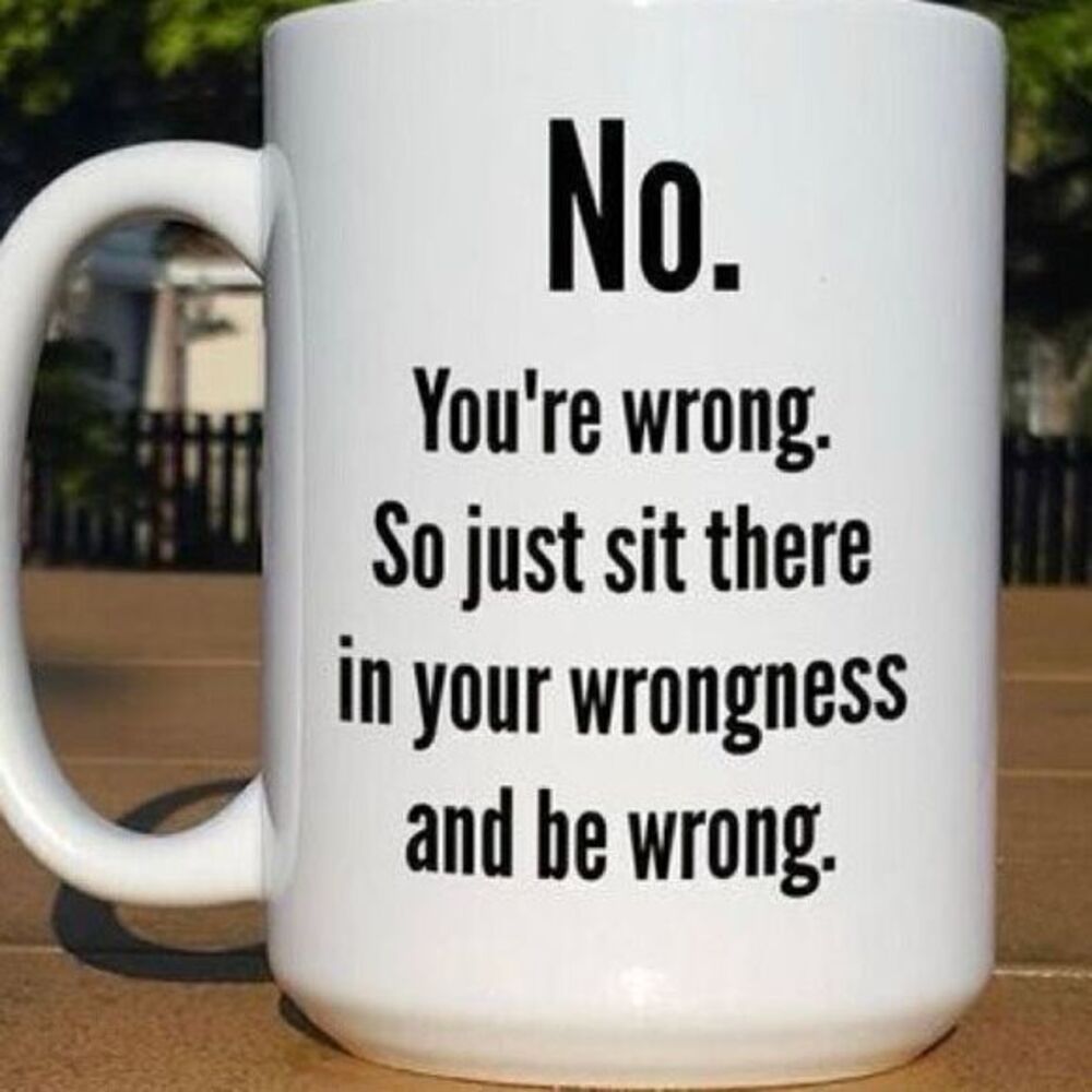 Sarcasm coffee mug crafted mug design made to order